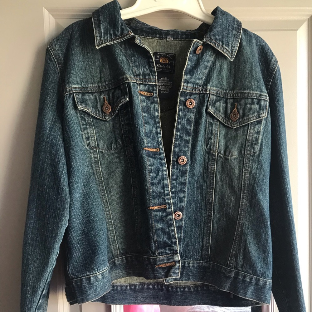 Vintage denim jean jacket